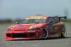 DP-HKS Yokomo - 1/10 Scale EP RC Drift Car Kit - HKS Hyper Silvia S15