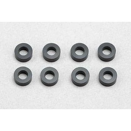 YOKOMO 3 X6 X2.5mm Aluminum Shim(8pcs Black) 3 YOKOMO 3 X6 X2.5mm Aluminum Shim(8pcs Black)