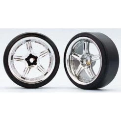 YOKOMO Pre-Mounted Drift Tyre Volk Racing GT-C With Zero On